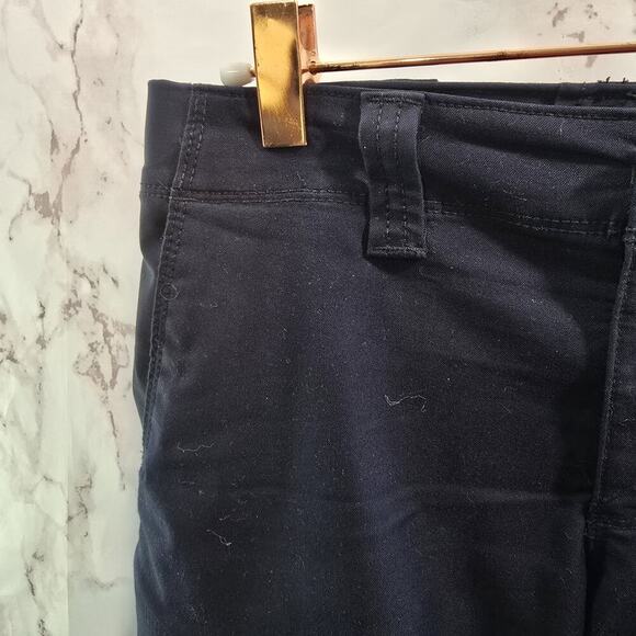 511 Tactical Pants Womens 2 R Navy Blue EMS Mid Rise Apex Cargo Heavyweight 5.11 - Picture 2 of 13